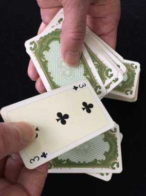 The power of four magic trick